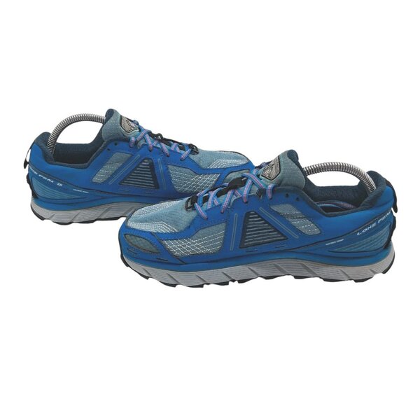 Altra Lone Peak 3.5 Trail Running Shoes Size 9.5 Blue Zero Drop Gaiter Trap - Picture 9 of 9